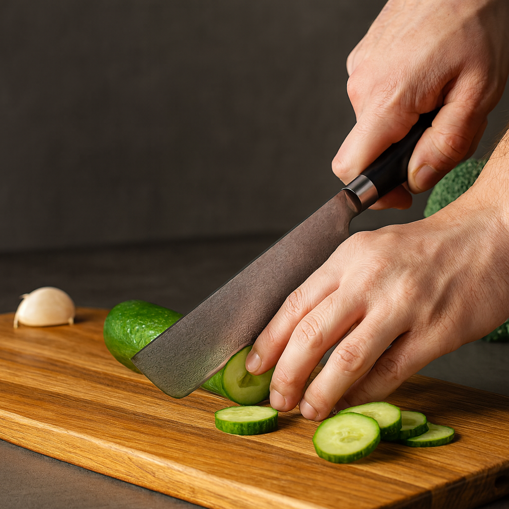 Couteau Nakiri Japonais – Série Hikari