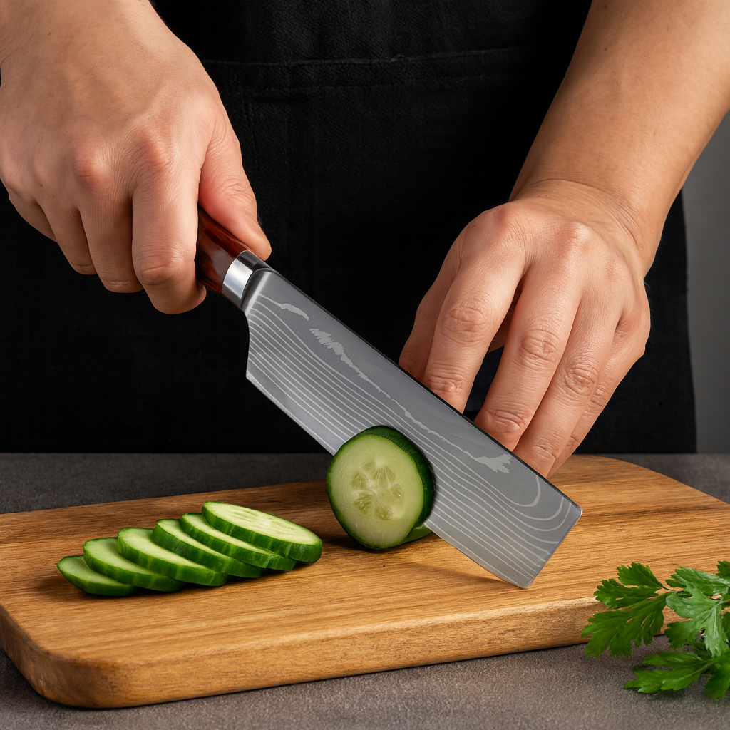 Couteau Nakiri Japonais – Série Kaji