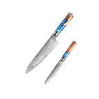 Set de 2 Couteaux Japonais – Série Sable Marin