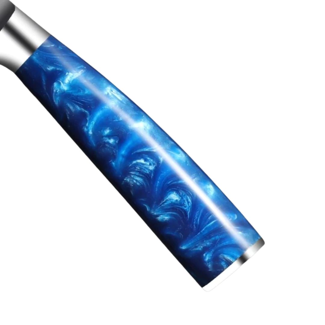 Lot de 6 Couteaux à steak – Série Nuage Bleu