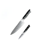 Set de 2 Couteaux Japonais – Série Fleur Noire