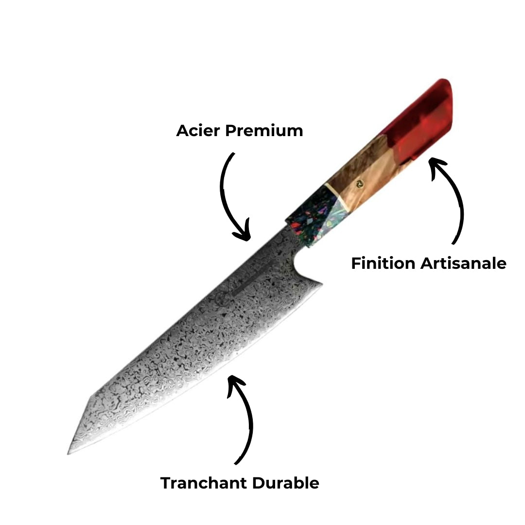 Couteau Kiritsuke – Série Kurobe