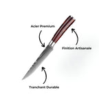 Lot de 6 Couteaux à steak – Série Kaji