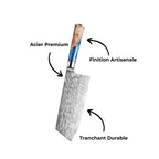 Couteau Nakiri Japonais – Série Sable Marin