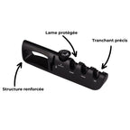 Aiguiseur adaptable rotatif toutes lames